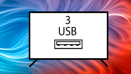 Televisores con 3 puertos USB