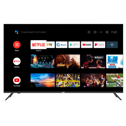 Haier 55 Smart TV S1 4K Ultra HD Wifi Negro 0