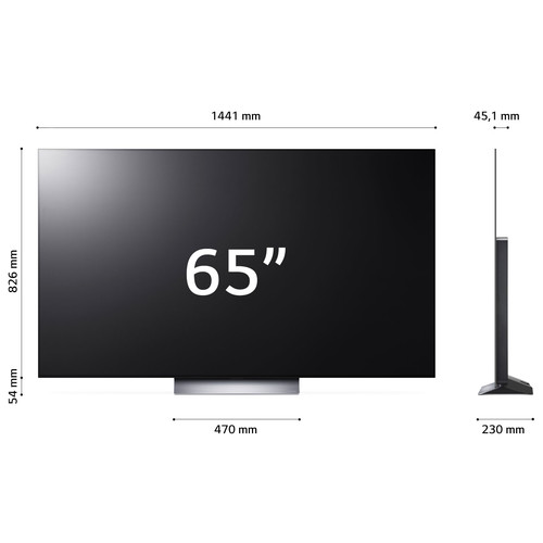 LG OLED evo OLED65C34LA.API Televisor 165,1 cm (65") 4K Ultra HD Smart TV Wifi Plata 11