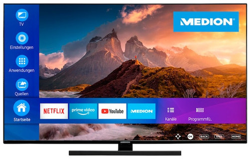 MEDION LIFE X14328 109,2 cm (43") 4K Ultra HD Smart TV Wifi Negro