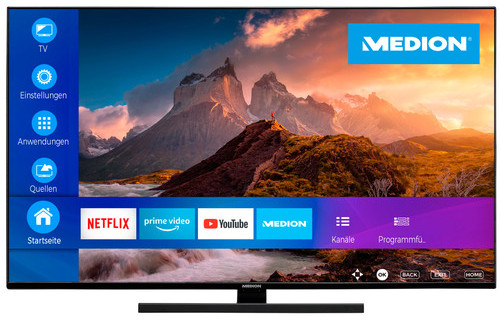 MEDION LIFE X16597 165,1 cm (65") 4K Ultra HD Smart TV Wifi Negro
