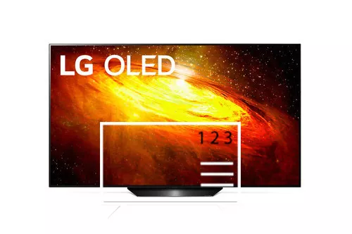 Ordenar canales en LG OLED55BX6LB