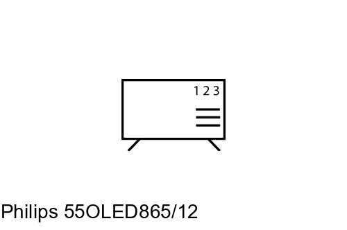 Cómo ordenar canales en Philips 55OLED865/12
