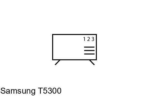Ordenar canales en Samsung T5300