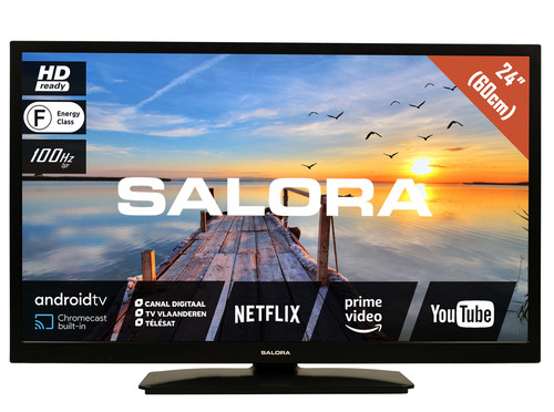 Salora MOBILE24TV Televisor 61 cm (24") HD Smart TV Wifi Negro 0