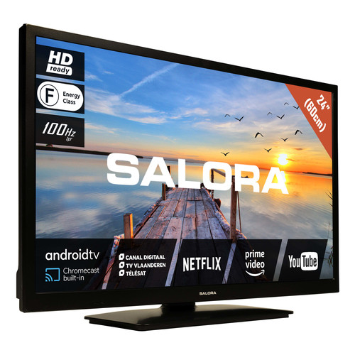Salora MOBILE24TV Televisor 61 cm (24") HD Smart TV Wifi Negro 1