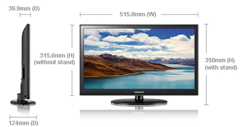 Samsung UE22D5003BW 55,9 cm (22") Full HD Negro 5