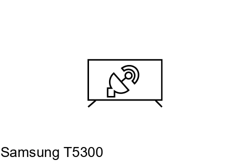 Buscar canales en Samsung T5300