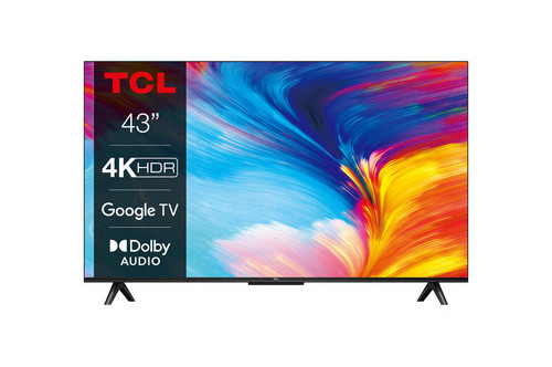 TCL 4K Ultra HD 43" 43P635 Dolby Audio Google TV 2022