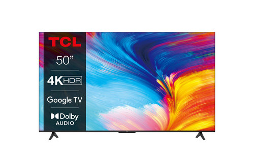 TCL 4K Ultra HD 50" 50P635 Dolby Audio Google TV 2022