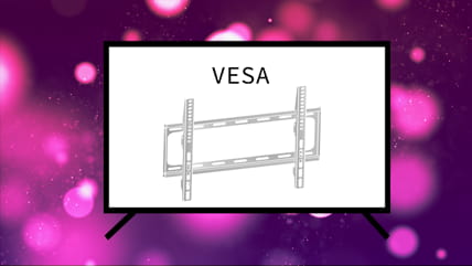 Televisores con montaje VESA